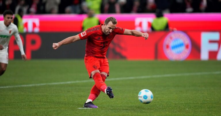 Triplete de Kane y el Bayern más puntero