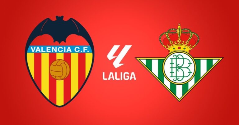 Valencia vs. Real Betis, por la Liga de España: día, hora y cómo ver en vivo