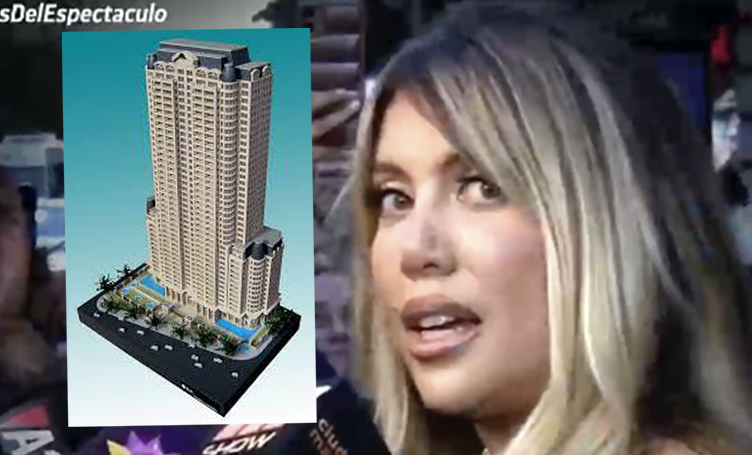 Ostentación! Wanda Nara sacó chapa de las propiedades que tiene en el edificio más caro de Buenos Aires