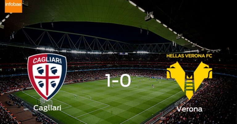 Cagliari vence en casa a Hellas Verona por 1-0
