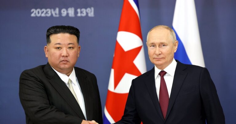 Kim Jong Un reafirmó su apoyo a Rusia y calificó el accionar de Estados Unidos en Ucrania como una intervención directa en el conflicto