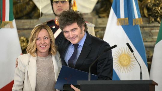 Invitado por Giorgia Meloni, Javier Milei viajará otra vez a Italia para participar de un acto partidario