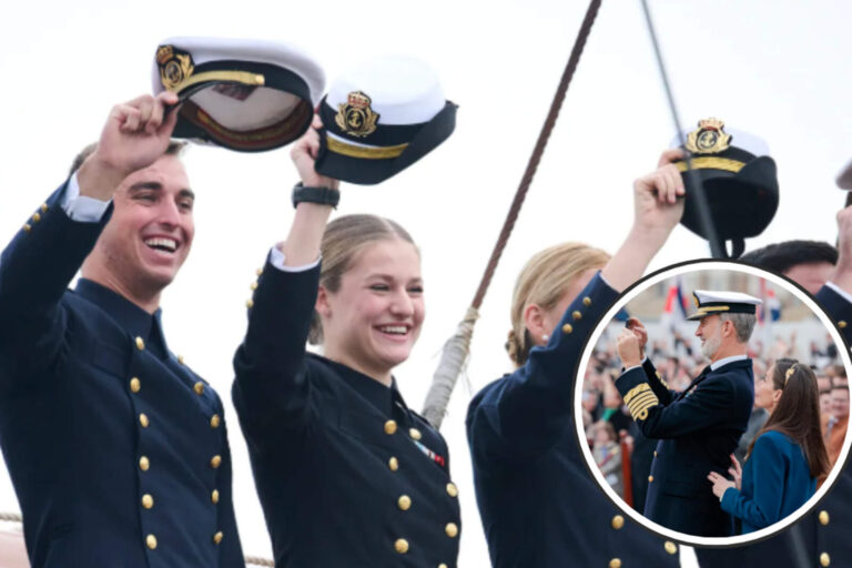 11 imágenes de la partida de la princesa Leonor a la travesía marítima de 6 meses