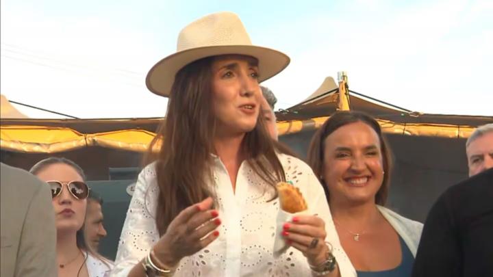 Victoria Villarruel en Jesús María: ?Acá soy cordobesa?
