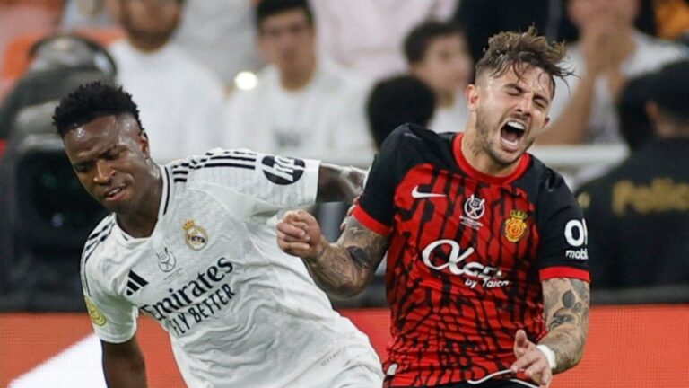 Video: la noche de furia de Pablo Maffeo contra Vinícius Jr. y Asencio en la Supercopa