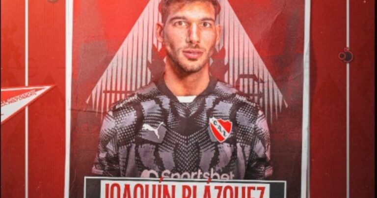 Independiente oficializó el arribo de su nuevo arquero