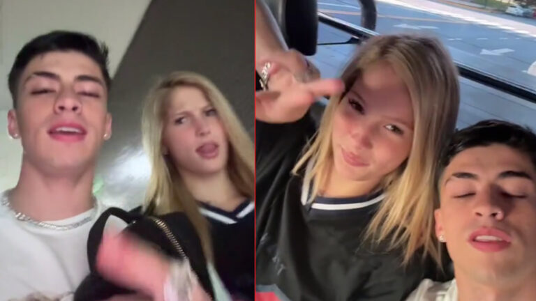 El video de la despedida de Lauty Gram a su novia Lucía antes de que ella entre a Gran Hermano