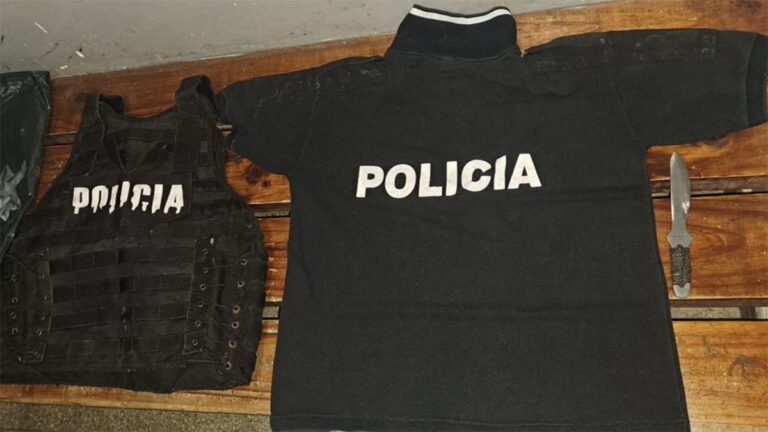 Tiroteo en barrio Tango: un detenido con chaleco antibala y ropa policial