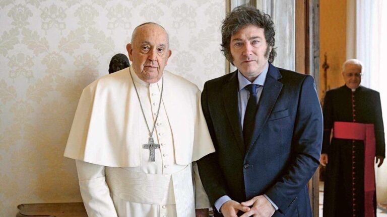 El mensaje de Javier Milei por la muerte del papa Francisco