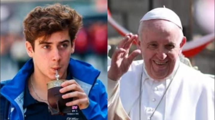 Colapinto despidió al Papa: ?Un líder que nos inspiró a ser mejores personas?