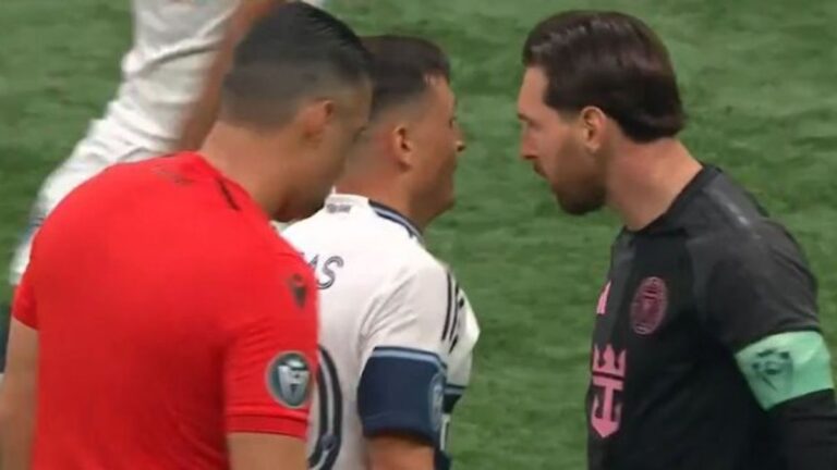 Concachampions: Messi tuvo un duro cruce con un ex-Boca en la derrota de Inter Miami