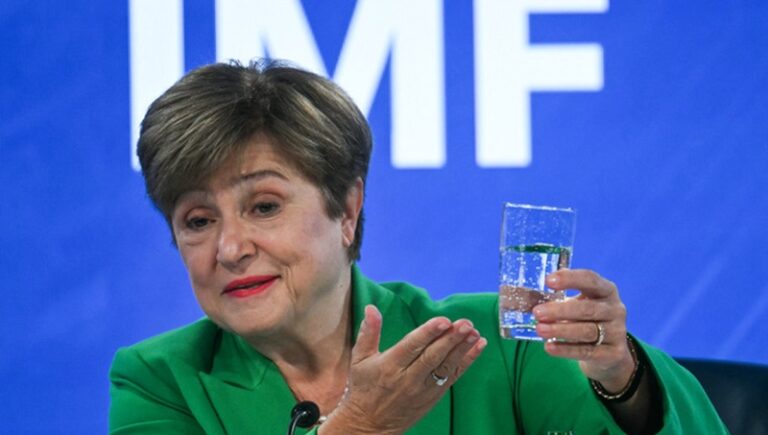 Colonia: Kristalina Georgieva llamó explícitamente a votar por los candidatos de Milei