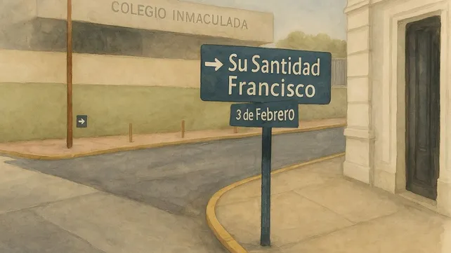 Piden poner el nombre de ?Papa Francisco? a una calle de Santa Fe