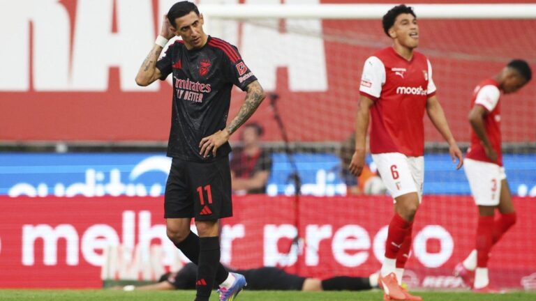Di María no pudo sumar un nuevo título en su último partido en Portugal