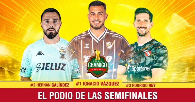 Ignacio Vázquez ganó el Premio Chamigo de las semis del Torneo Apertura