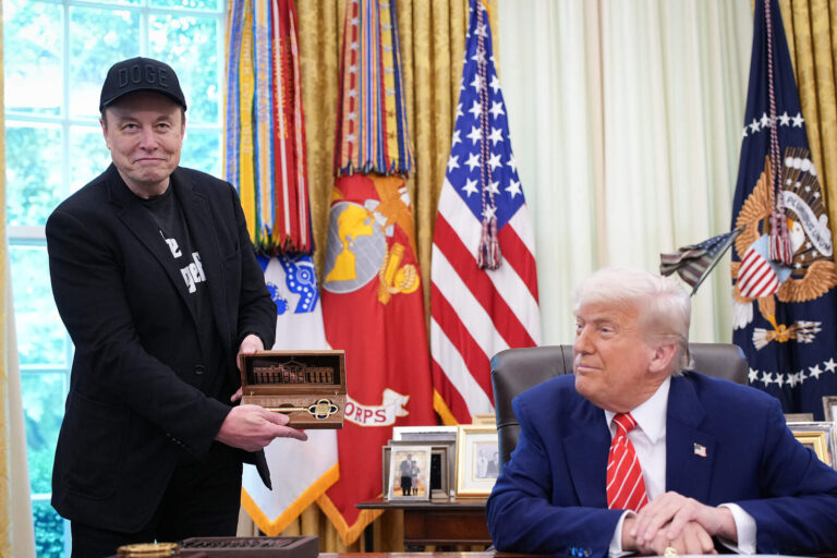 Donald Trump le entregó a Elon Musk la llave dorada de la Casa Blanca