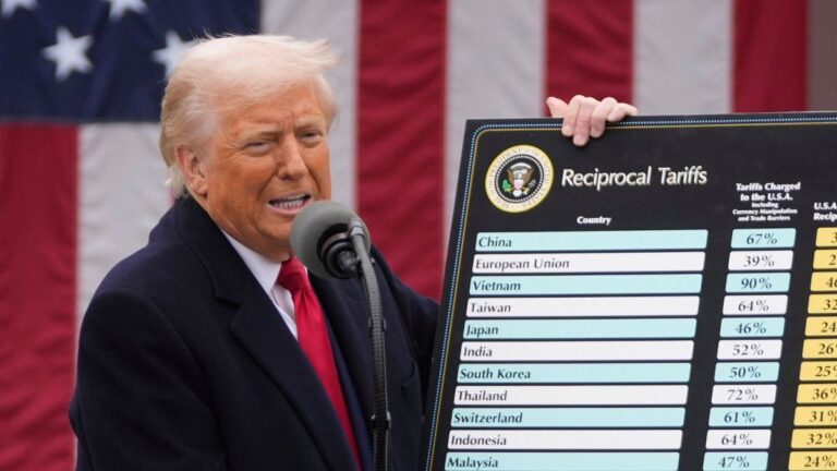 Un fallo suspendió los aranceles de Trump, pero por ahora se mantendrían