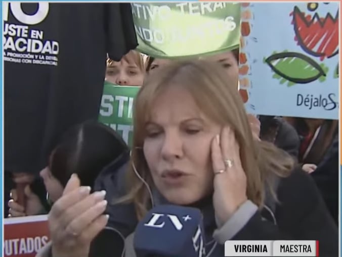 Es directora de un colegio para chicos con discapacidad y le exige ayuda urgente al Gobierno