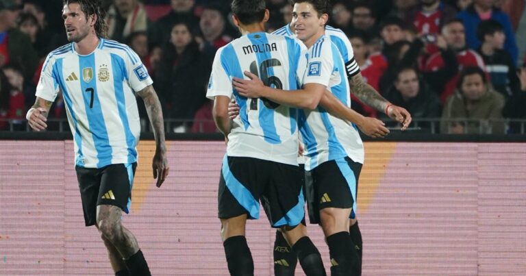 El uno por uno del  triunfo de Argentina ante Chile