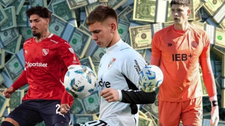 Quiénes son los jugadores más valiosos del fútbol argentino según su posición?
