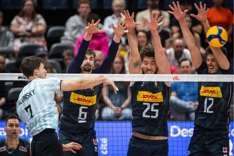 Vóley: balance positivo para la primera semana de VNL