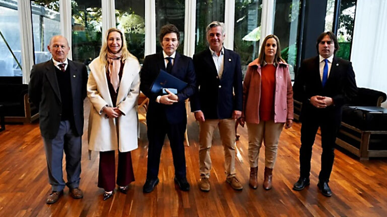 Milei le ratificó al campo que no habrá baja de retenciones en el corto plazo