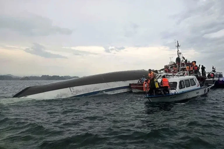 Volcó un barco turístico en Vietnam: al menos 34 muertos