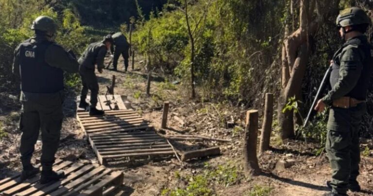 Duro golpe al contrabando y el tráfico de personas: destruyeron 25 puentes clandestinos en Formosa