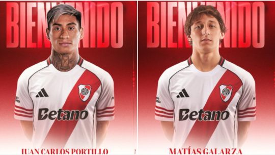 Confirmados y blindados: River presentó a Portillo y Galarza, y les colocó una cláusula millonaria