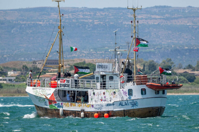 Israel frustra un nuevo intento de provocación de un barco de zurdos hacia Gaza