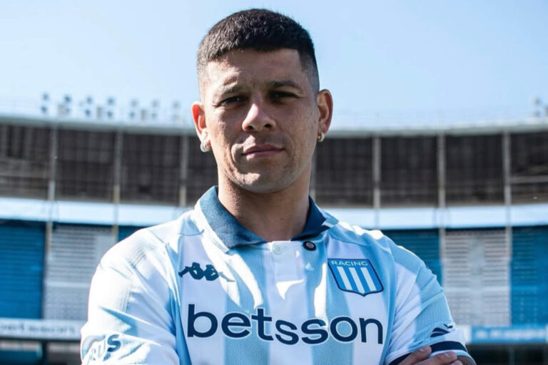 Rojo fue presentado como refuerzo de Racing y firmó contrato, pero hay un problema