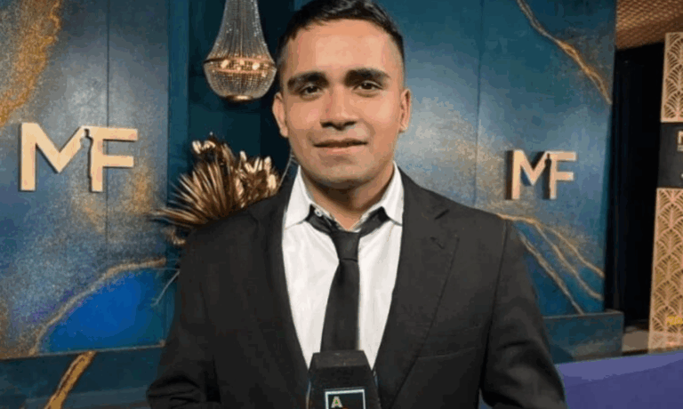 Oliver Quiroz, el movilero de América TV, recibió una fuerte amenaza de una mafia