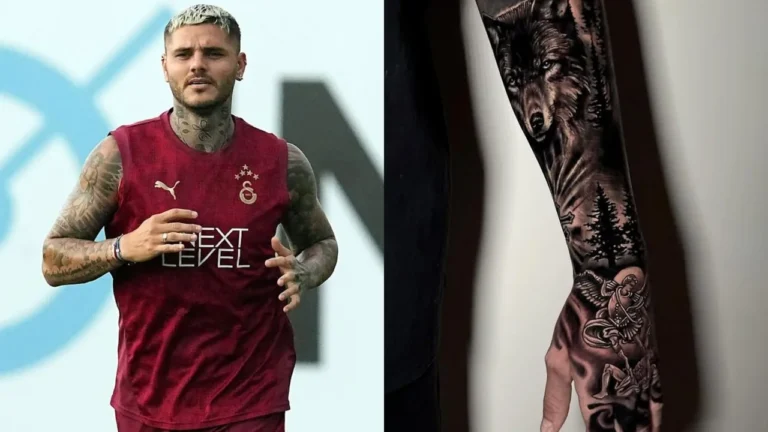 Mauro Icardi se borró el tatuaje de Wanda Nara