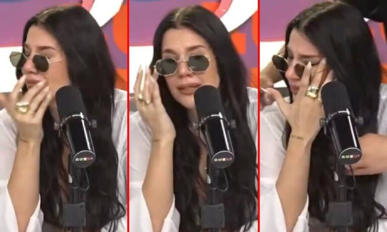 El desgarrador llanto de La Tora en vivo por el drama que atraviesa: Estoy en un momento de mier