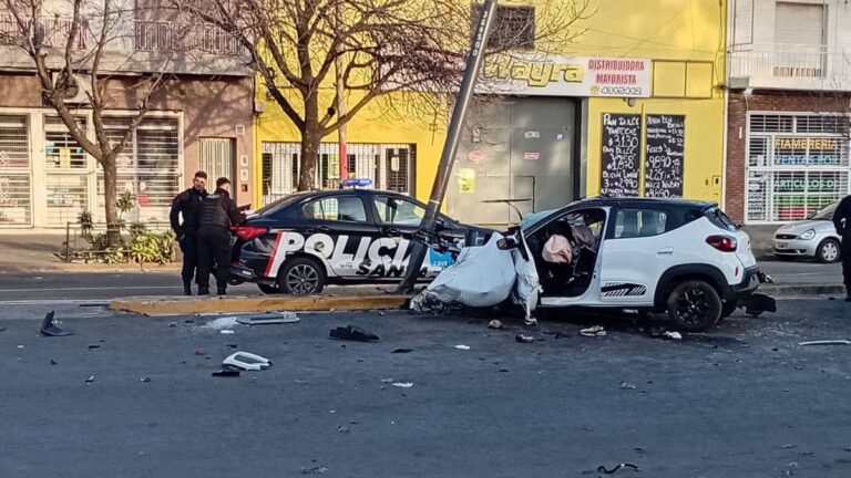 Choque fatal en el sur de Rosario: murió una mujer y un hombre sufrió lesiones graves
