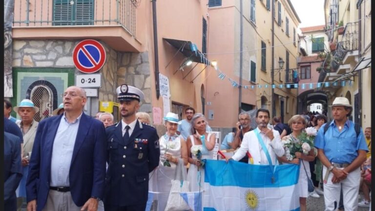 La ciudad de Italia que homenajea a Manuel Belgrano y a la bandera como en Rosario