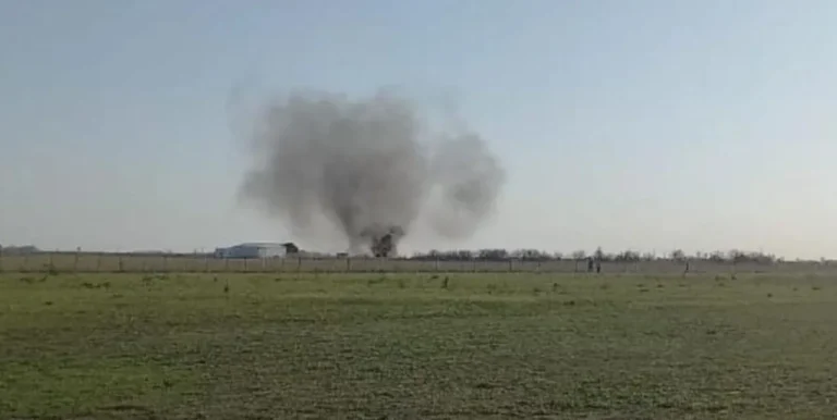 Cayó una avioneta en Bell Ville y murieron dos pilotos