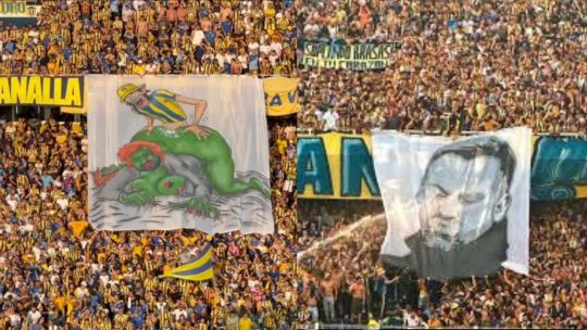 Rosario Central recibió sanciones por las banderas contra el Ogro Fabbiani