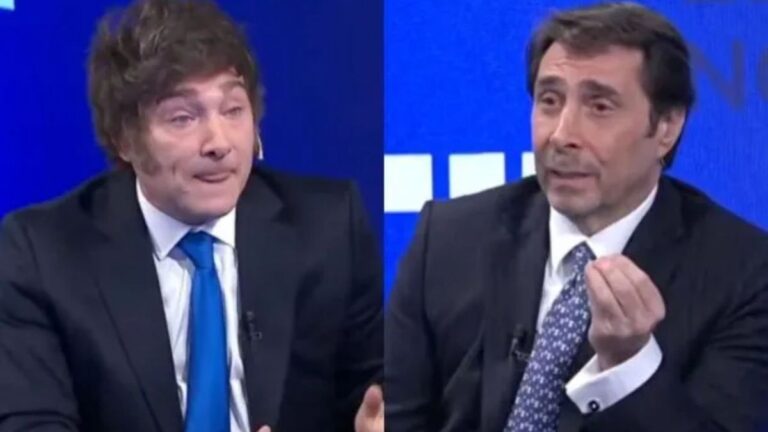 Tenso cruce entre Milei y Feinmann: el presidente se quedó en blanco tras preguntas sobre Espert y la economía