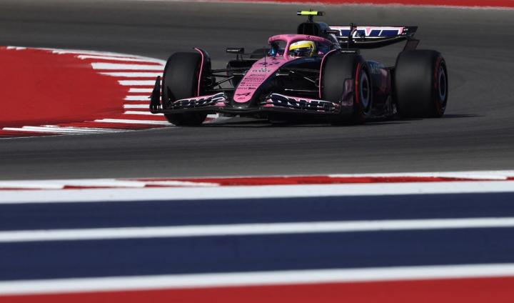 Colapinto terminó en el puesto 17 en el GP de EE.UU.