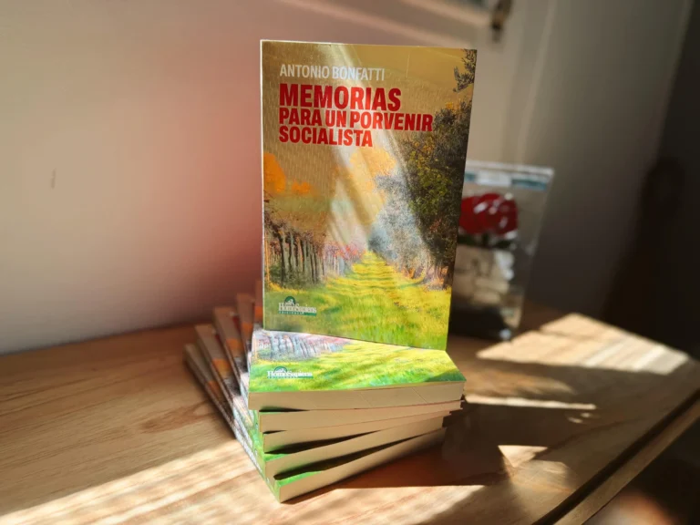 Feria del Libro: Antonio Bonfatti presentará su libro Memorias para un porvenir socialista