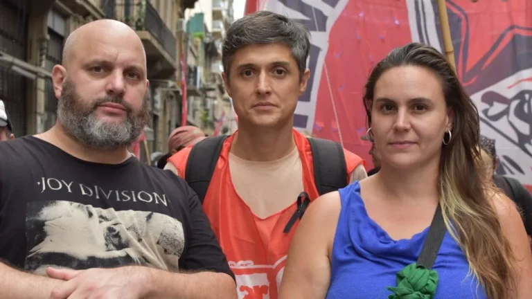 La izquierda marcha en Rosario contra la reforma laboral y el reclamo de un paro nacional