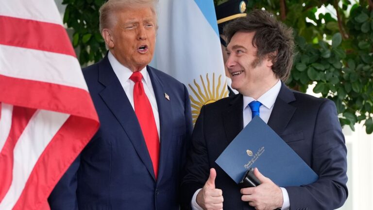 Milei ratificó el apoyo Trump, pero aclaró que no romperá lazos con China