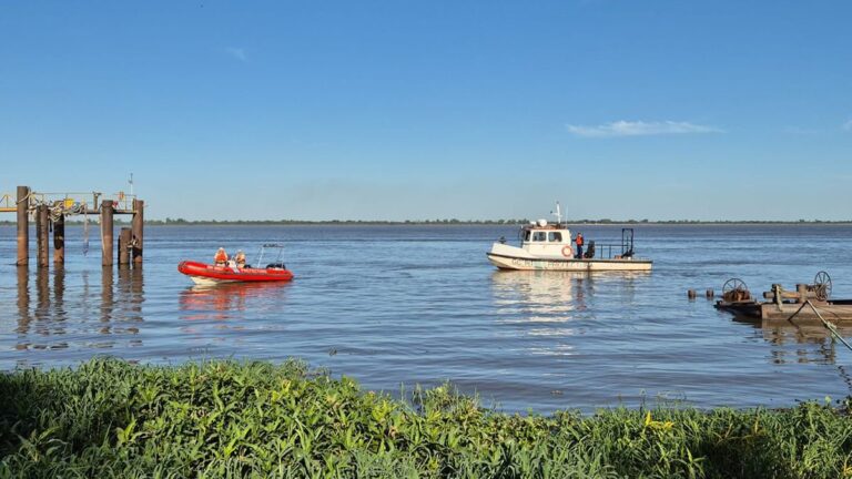 Hallaron el cuerpo del chico que había desaparecido en el río en Puerto San Martín