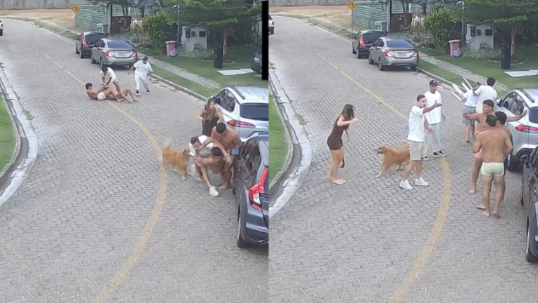Escándalo en Brasil: tres futbolistas argentinos protagonizaron una pelea en la calle