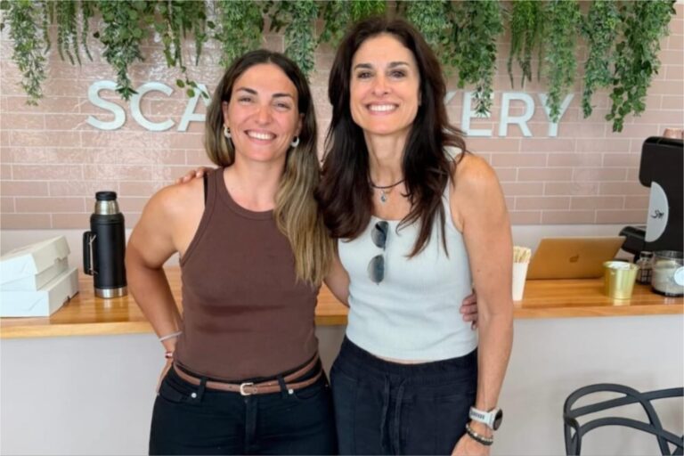 Gaby Sabatini visitó la pastelería de la hermana de Scaloni en Rosario y dio su veredicto sobre la comida