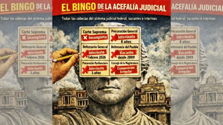 Especialistas en el sistema penal advierten que el aparato de justicia federal está acéfalo