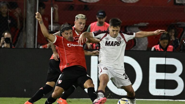Independiente se impuso 2-0 ante Lanús en Avellaneda por el Torneo Apertura