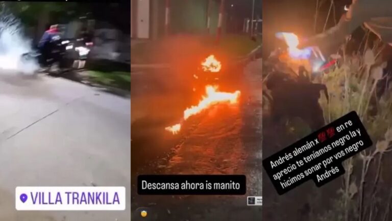 Despidieron con un funeral «tumbero» al joven que murió en una carrera de moto en Villa Gesell
