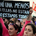 Ni Una Menos convoca a una marcha este lunes en el marco del Día Internacional de la Mujer